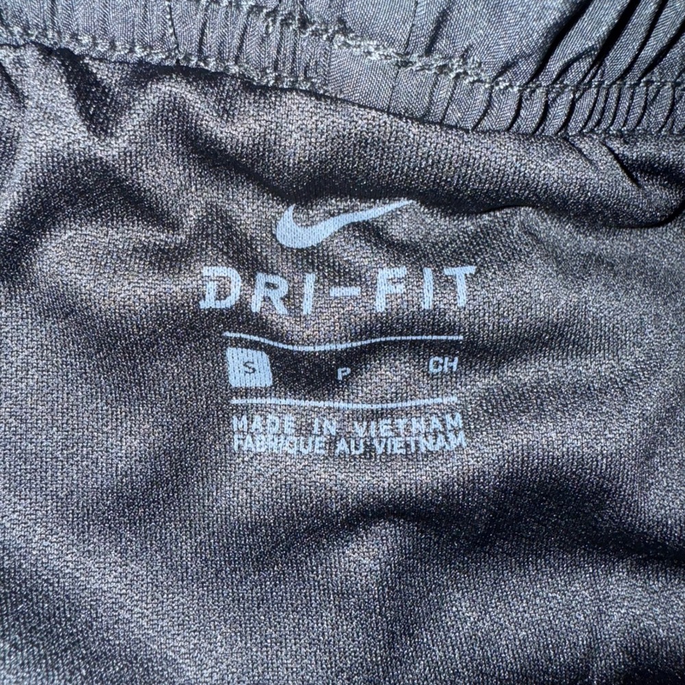 Nike NWT Dri‎ Fit Womens Running Shorts Black White Trim Small S - Picture 2 of 5